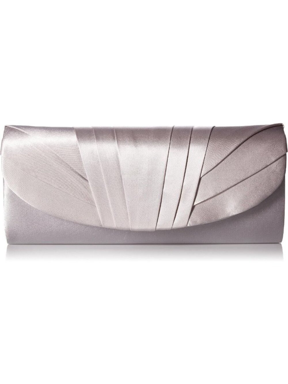 Elegant Satin Tuxedo Flap Evening Clutch for Women - Perfect for Events